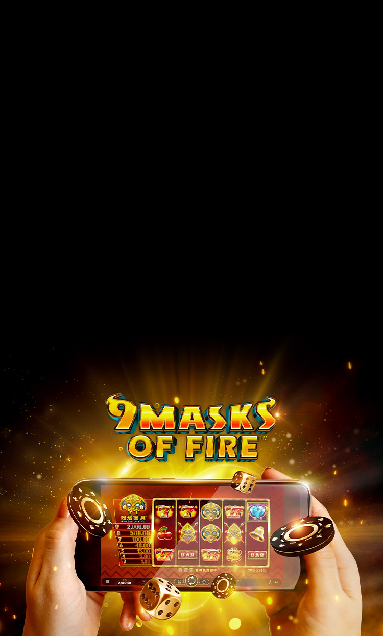 Spielen Sie 9 Masks of Fire bei Vegasoo 